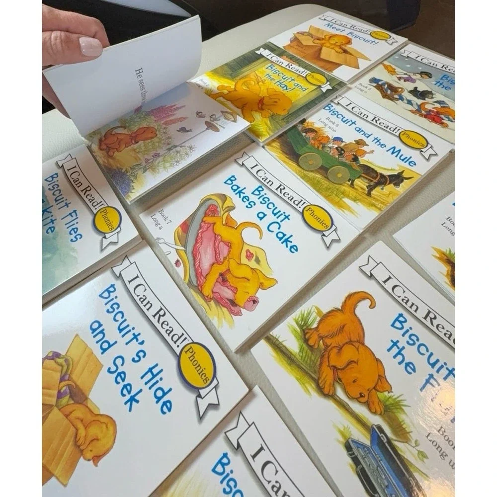 SIXTEEN Biscuit first I Can Read phonics paperback books preschool aged children